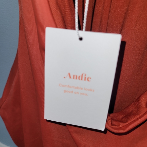 NWT Andie Swim The Luzon Chili Pepper One Piece Halter Hi-Cut - Picture 6 of 7